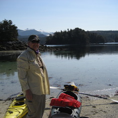 Harry Kayaking Alaska, 2008