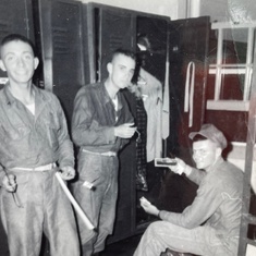 Camp Lejeune 1961(Hank in the middle)