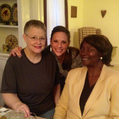 Thanksgiving 2014 - Susan, Kelly & Hauwa