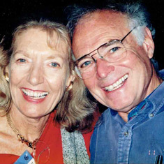 Hazel Henderson with her husband Alan Kay