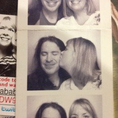 taken in the photo booth in the food court at Westshore Mall, Tampa