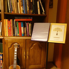 The Maestro's studio and library