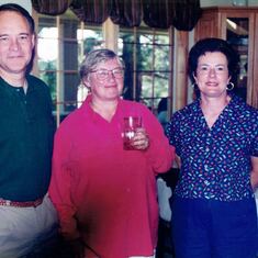 Al, Jr., Heide, & Jeannie.  Bend, OR August, 1995.