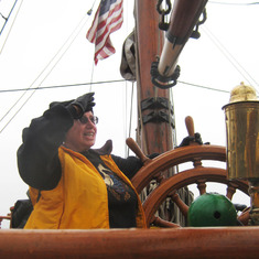 Har Har, a pirate on tall ship, Newport Or, 2007