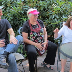Always laughing together - Greg, Heide and Margie