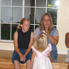Heidi & her girls 8/2003