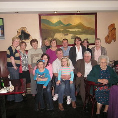 Lunch with the Jack Kelly`s at Bob`s bar Ballydesmond