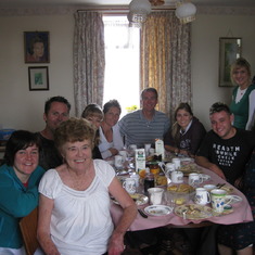 Helen`s last Breakfast in Ireland 2011