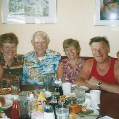 Martina, Helen & Neil Catherine, Jim & Lisa on Holidays in San Fran