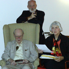 Helen and bother Bill & nephew Bob, 2003