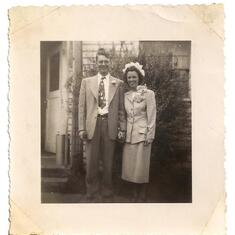 June 25, 1949 Wedding Photo