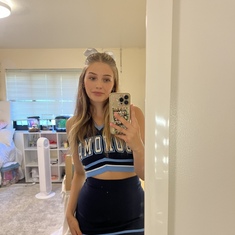 Arianna2023 cheerleading for college 