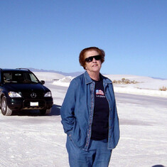 White Sands National Monument, NM, Dec. 2002.