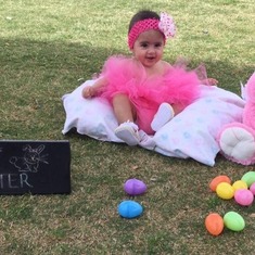 Jackie's first Easter