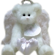 Angel bear to keep u company. In love n miss u much...