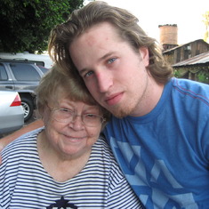 Grandma Helen and Grandson Matt Lemen