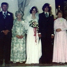 Ken and Marcia's Wedding 1976