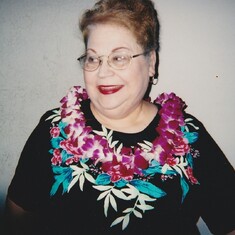Mom, in Hawaii, March 26, 2003