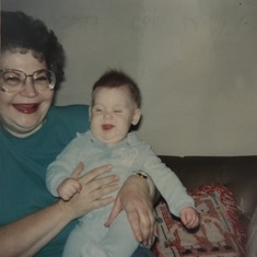 Mom and Alex- July 17, 1992 @ 18:30