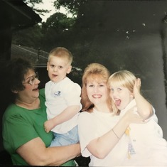Mom, Alex, me (Cyndi) and Tiffany