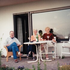 Helene with her brother Hans and his wife Helga