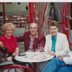 Helene with friends Lianne, Herbert & Evelyn Bohner, in Germany