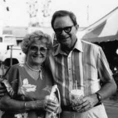 Mom & Dad 1991 at the Fair