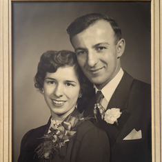 Jack & Helen's Wedding Day – Dec. 16, 1950