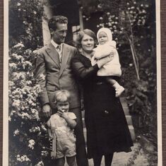 Sievers family - Erwin & Hermine, Ronald & Helga