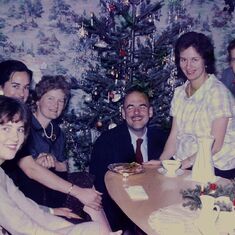1960 Helga with South American - German friends in NJ 