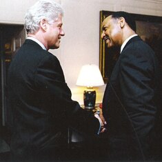 Ashleys dad and Bill Clinton