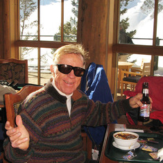 Lunch at ski lodge in Utah