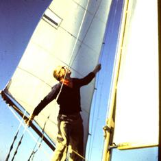 Herb's sailboat