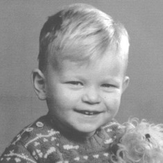 Daddy at age 3...cutie.