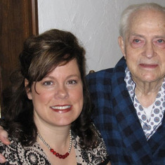 Grandpa and Cherie 2010