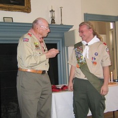 troop 54 Eagle scout Bill Gustafson 2009