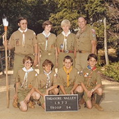 1977 1978  Treasure Valley Photos from Don Harris collection scanned by current Scoutmaster Troop 54  (THANKS JOSH)