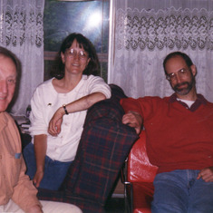 Dad, Debbie, Jon; Spring 1998