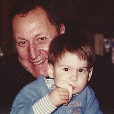 Happy Grandpa n Philip 1986