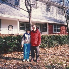 Dad Yuriko at Deerwood 1986