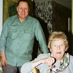 c/o Bruce Montgomery:  Herb and Grandma Josie Gross, Jul(?)-1987