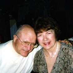 Herb and Margaret Dining Out 2009