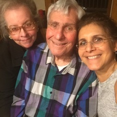 With Herb and Doreen at Richard and Jessica's, 2017.