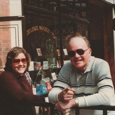 Herb and Barb in the early 1980's. This picture was taken in Boulder on a day trip. I lived in Kansas then while in college and got to see Dad more often, as he lived in Denver. Once he moved to Seattle, we just didn't get to see him as much.