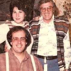 With Mike And Susie in 1981