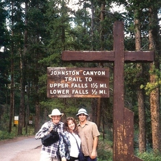 Johnston Canyon Trail