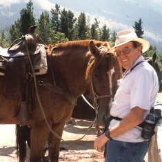 A Horseback Ride in the Rockies
