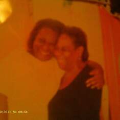 Her and Aunt Bernice
They loved they time together