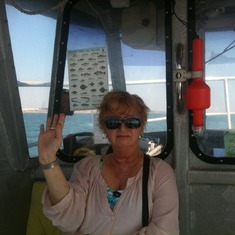 Boat trip along Sable d'Olonne shore, summer 2012