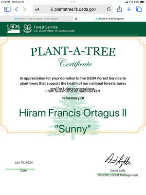 Hiram Francis Ortagus II “Sunny”